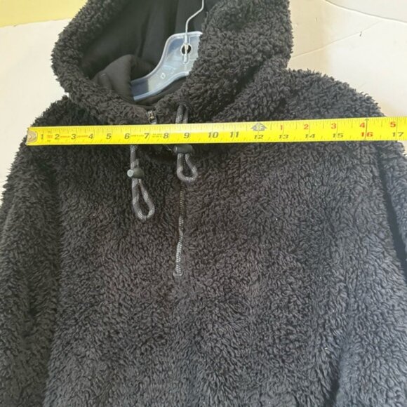 Lululemon Oh So Sherpa Fleece Half Zip Jacket Hoodie Pockets Jersey Lined Top 10 - Picture 14 of 16